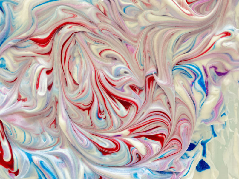 Shaving Cream Marble Paper