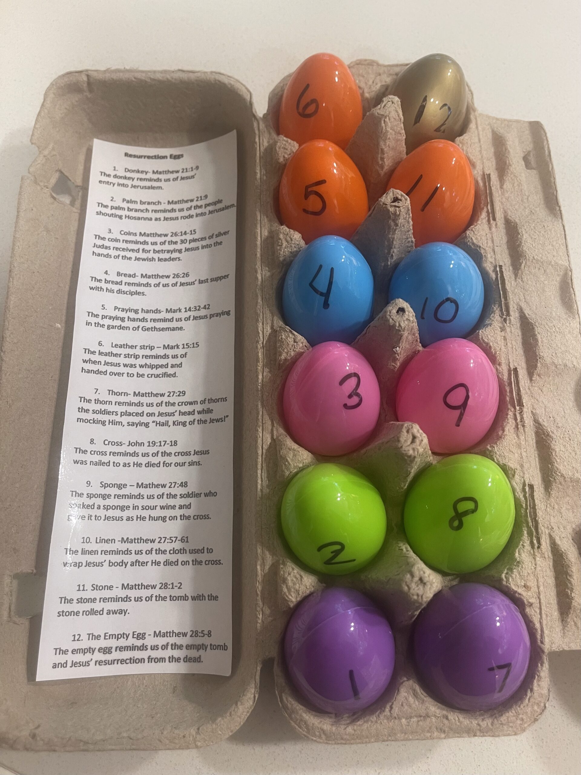 🥚 Resurrection Eggs