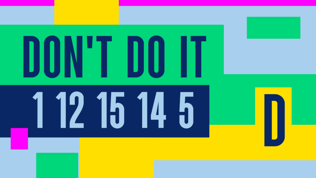 Codebreakers, Theme Slide, Daily Truth, Don't Do it Alone, 2027, Camp Theme